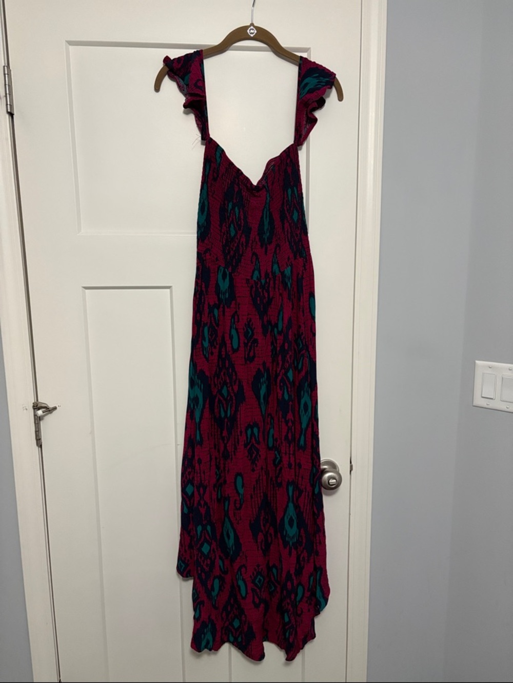 Xhilaration smocked maxi dress size: Small - Picture 6 of 6